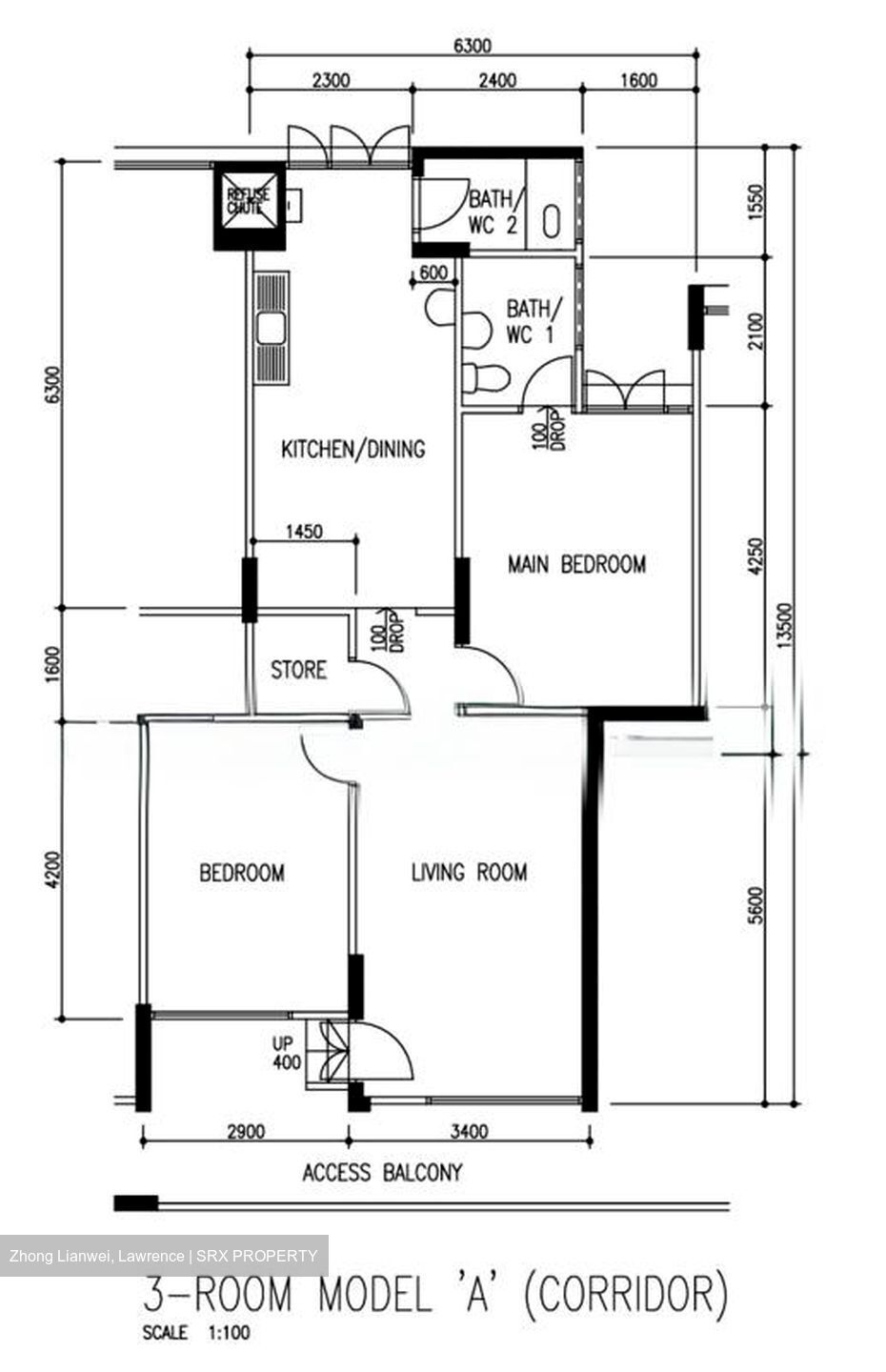 Blk 144 Tampines Street 12 (Tampines), HDB 3 Rooms #601095431